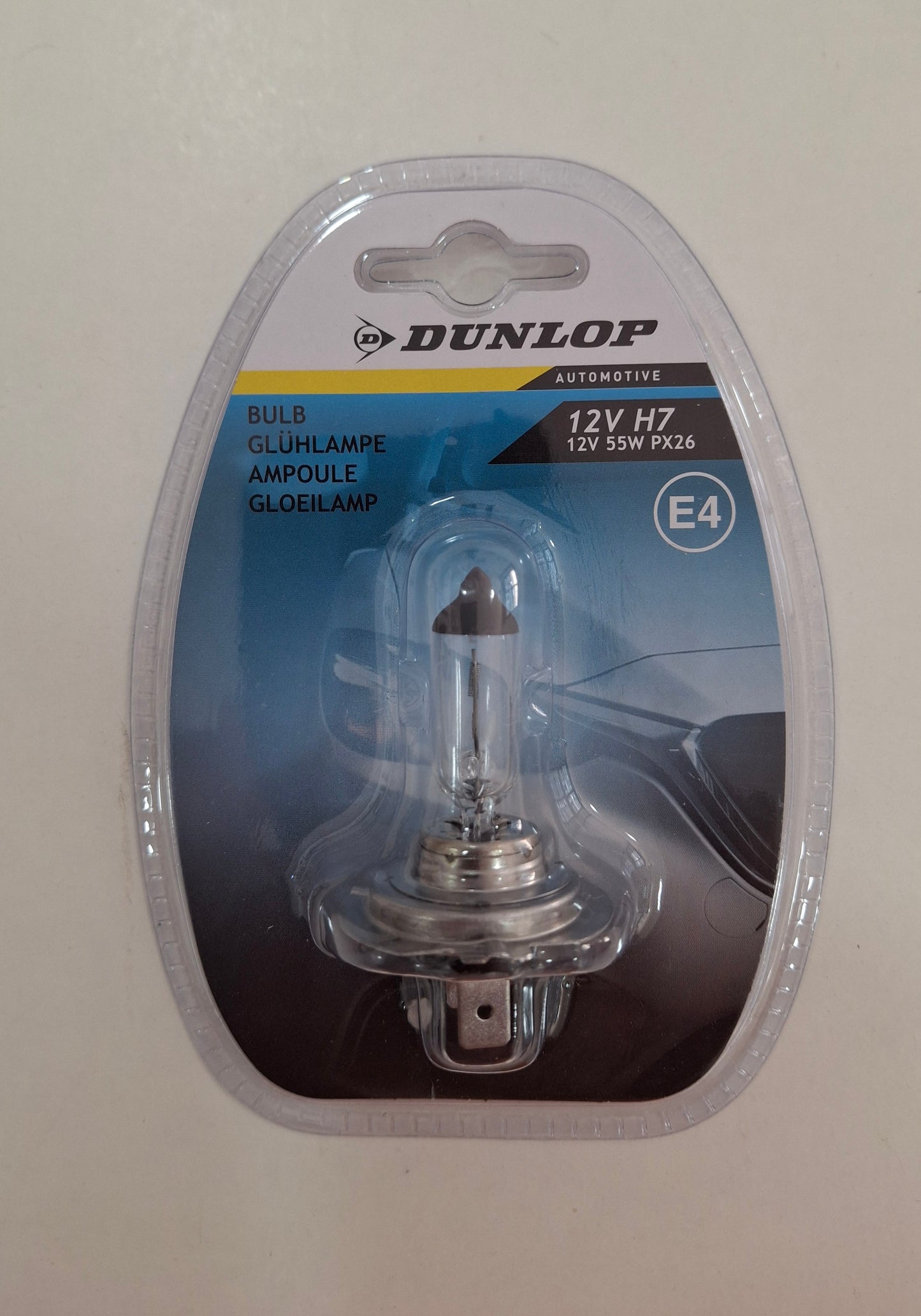 Lâmpada Auto H7/12v/55w