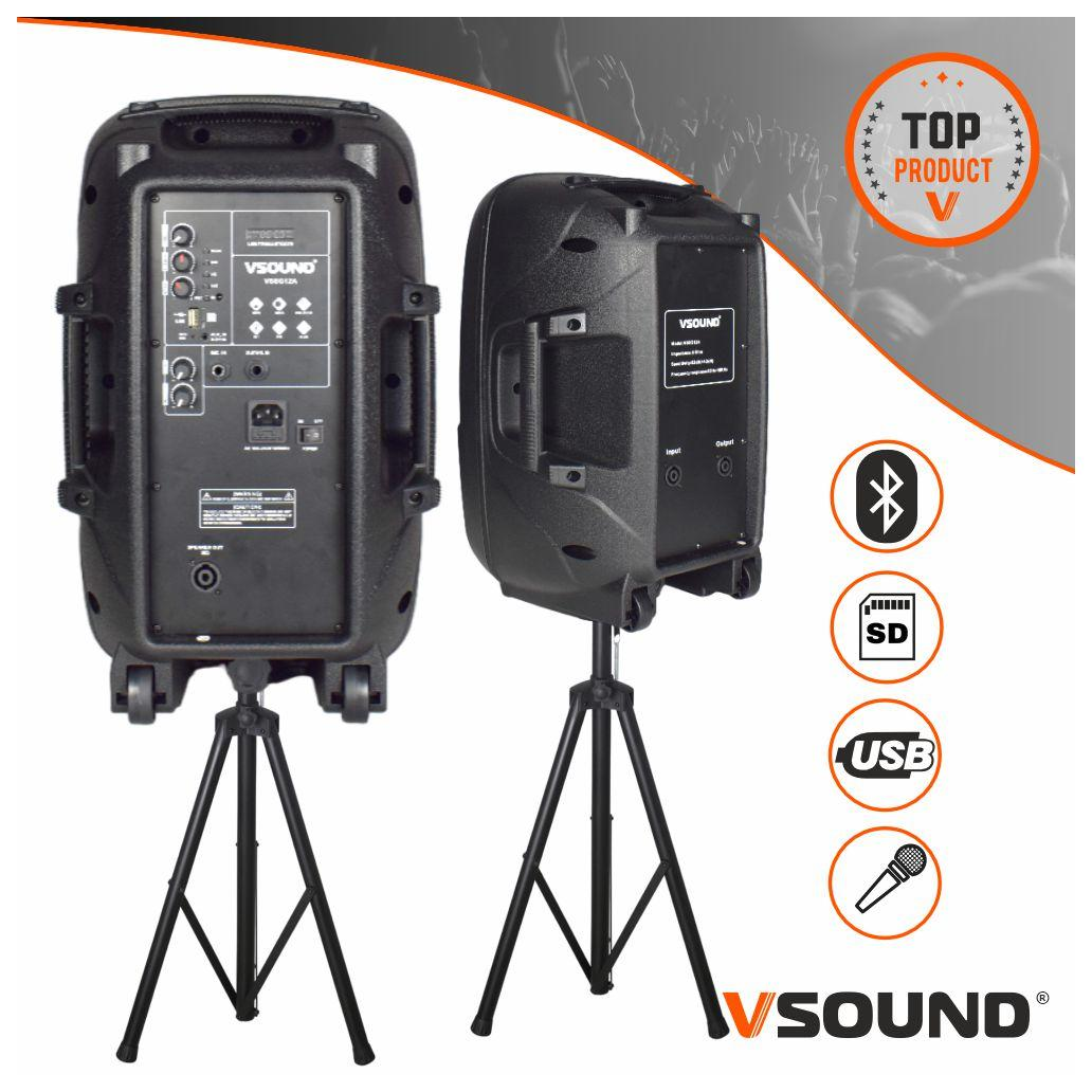 Coluna Ativa+Passiva 15" 2x500w