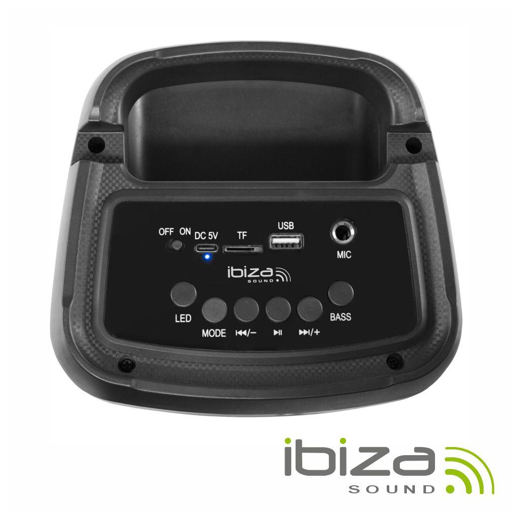 Coluna Amplificada Ibiza 100W. (Audiovisual Profissional - Iluminação/Som)