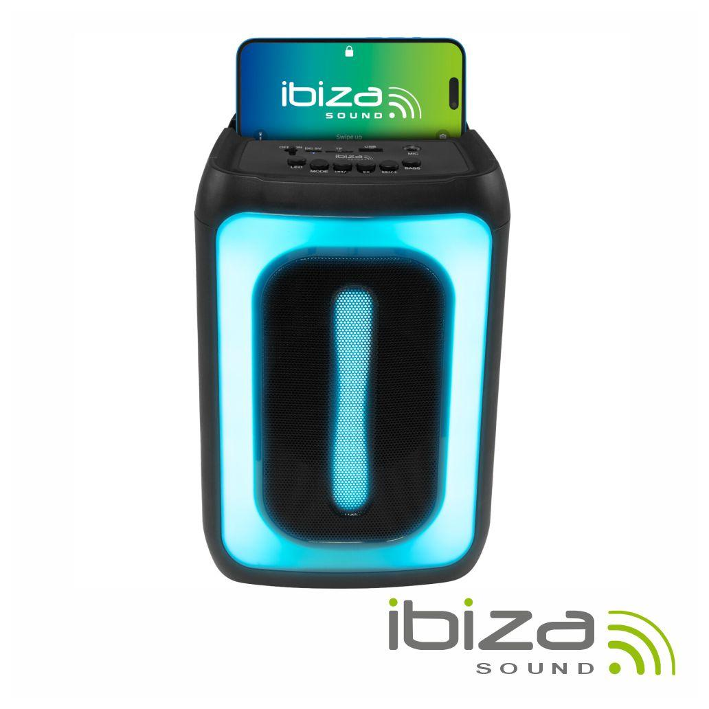 Coluna Amplificada Ibiza 100W. (Audiovisual Profissional - Iluminação/Som)