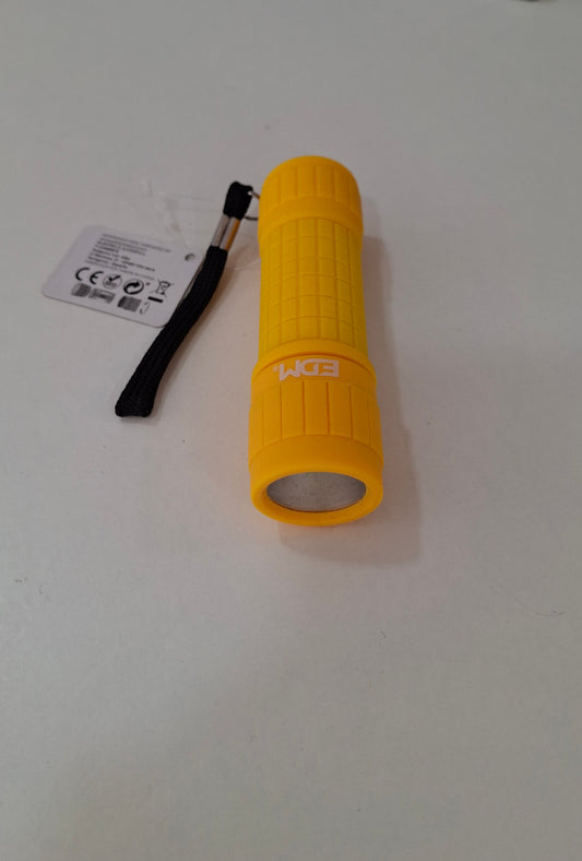 Lanterna LED COB (amarelo)