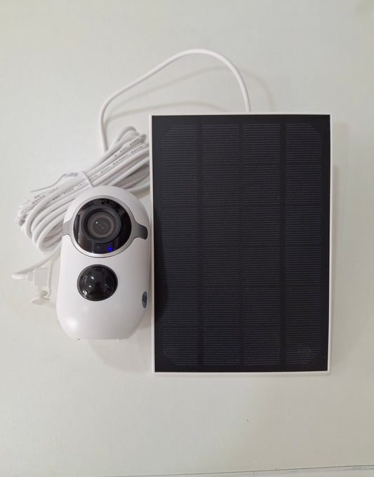 Câmara Vídeo Vigilância Exterior Smart Solar Wi-Fi.