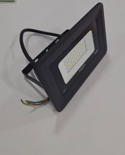 Projetor Exterior Preto 30w