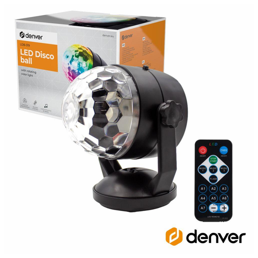 Bola de Luz RGB c/Comando