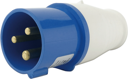 Ficha Macho Industrial 16A 2P+E 230V
