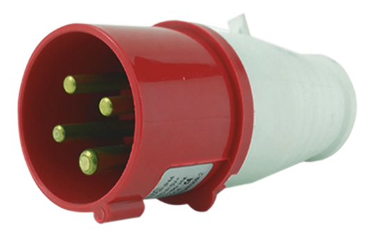 Ficha Macho Industrial 16A 3P+E 380V