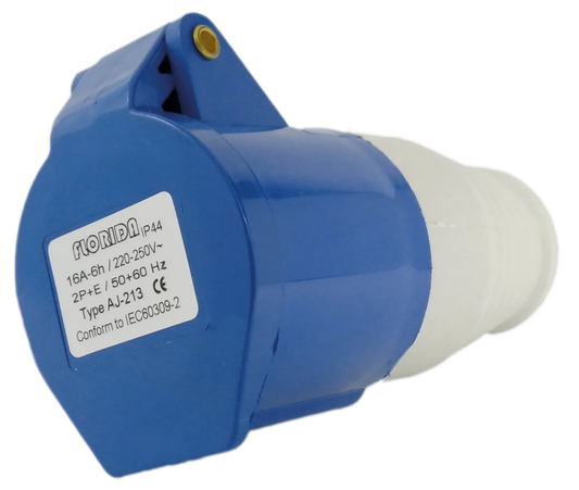 Ficha Femea Industrial 16A 2P+E 230V