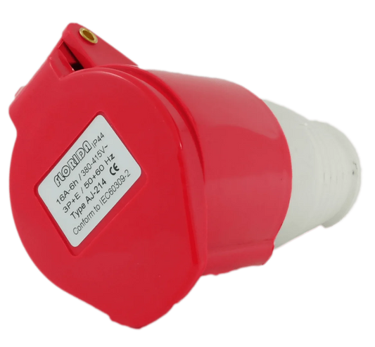 Ficha Femea Industrial 16A 3P+E 380V
