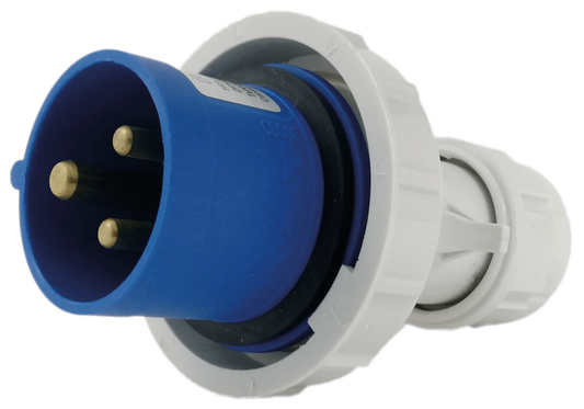 Ficha Macho Industrial IP67 16A 2P+E 230V