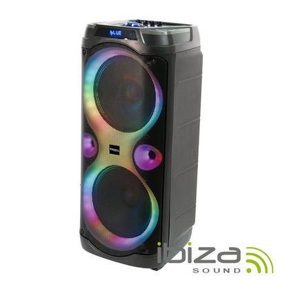 Coluna Amplificada-Karaoke Ibiza 1000W